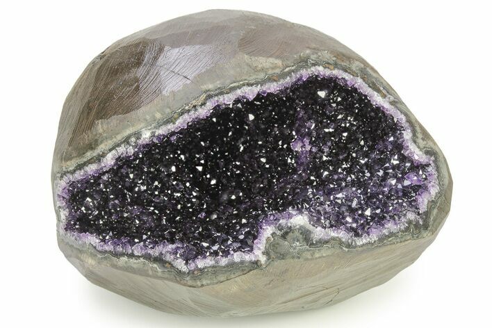 Dark Purple Amethyst Geode - Uruguay #275662